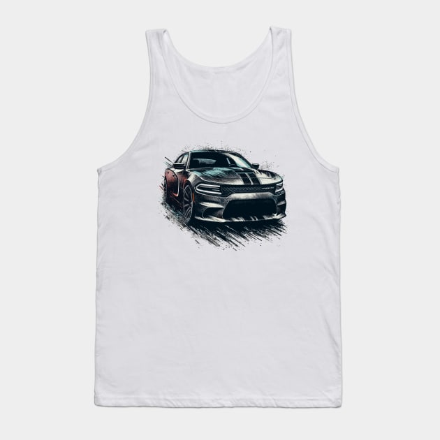 Dodge Charger Tank Top by Vehicles-Art